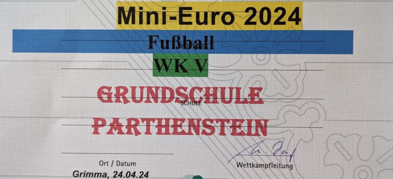 Titelverteidigung bei der Mini- Euro 2024