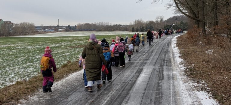 Neujahrswanderung in das Naturfreundehaus in Grethen